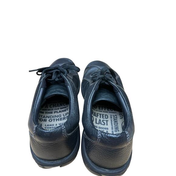 "Keen" Women's Black Low Profile Sneaker Size 9.5 Y2K Presidio Leathern Casual - Picture 7 of 9